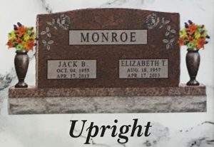 upright